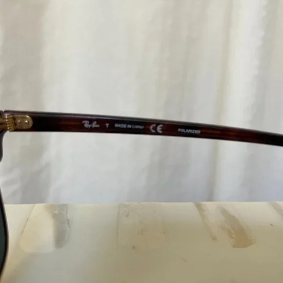 Ray-Ban Clubmaster Tortoise Polarized Sunglasses
